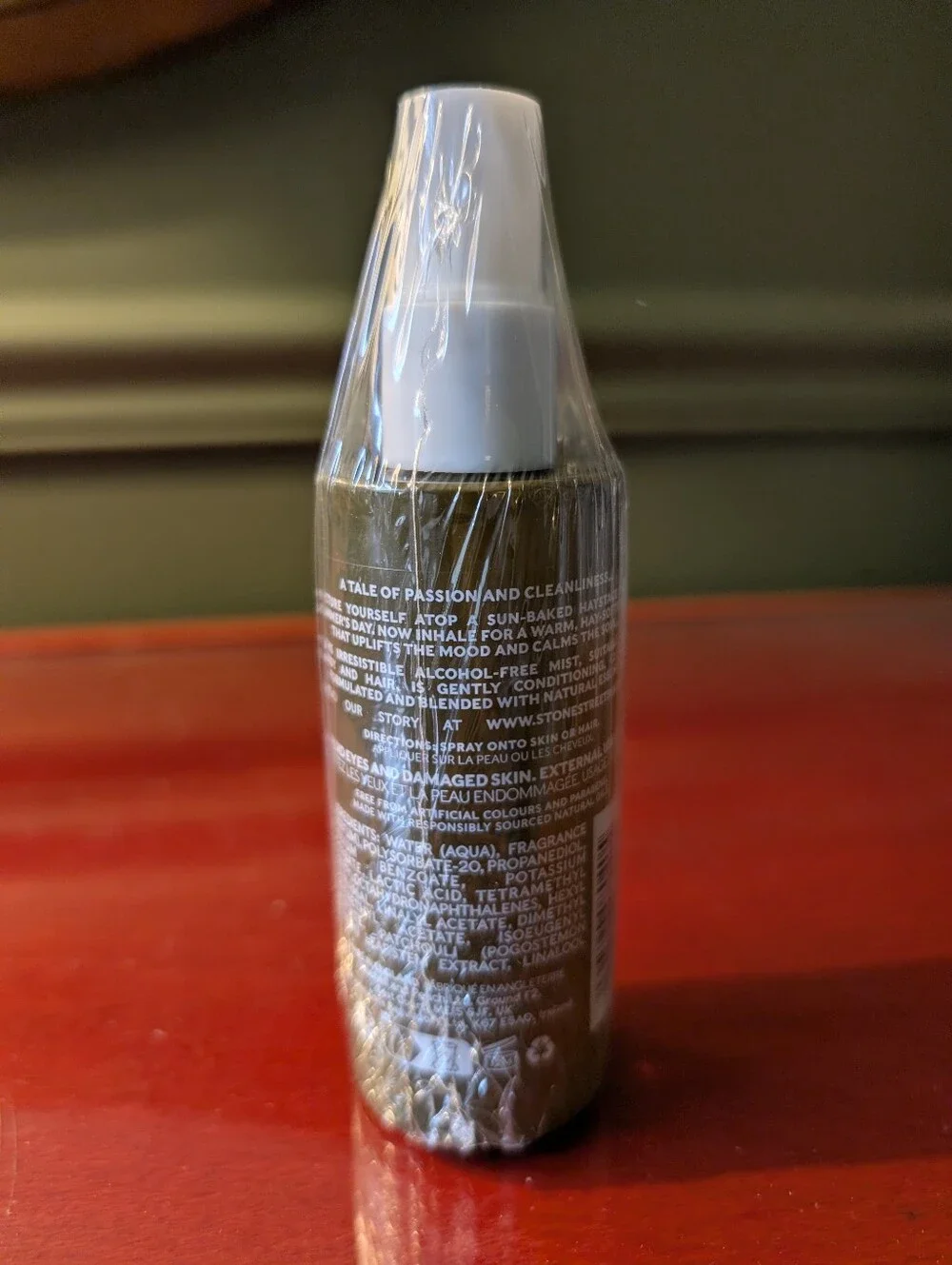 Stone Street Soaphouse Body Mist in Hay Ho!